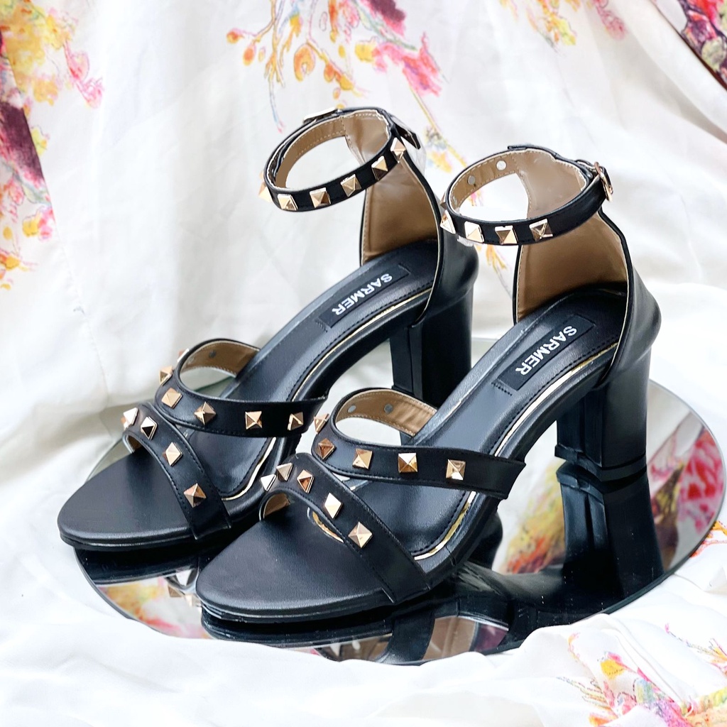 SARMER - VALENT HEELS BLACK