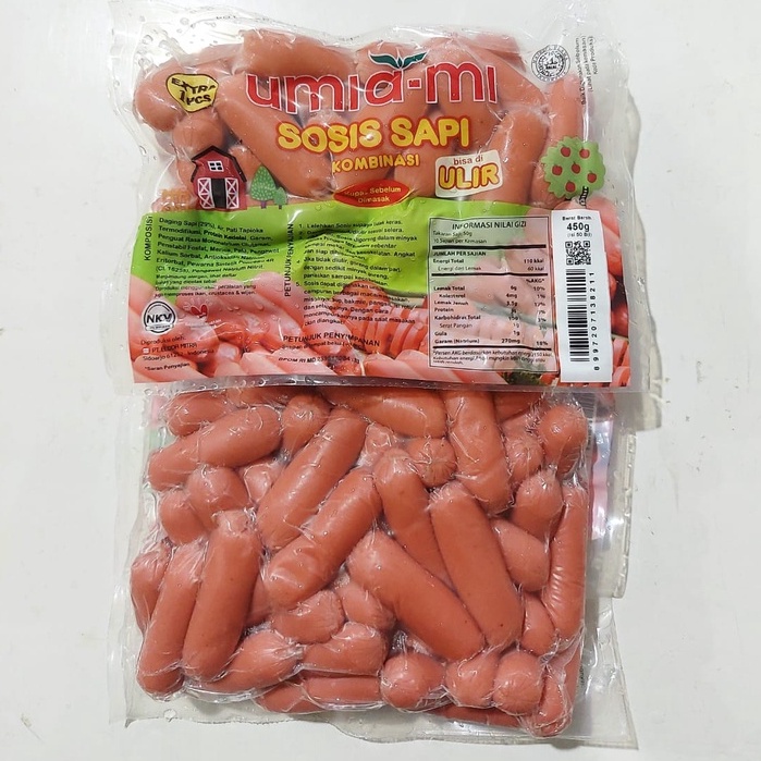 

UMIAMI sosis sapi cocktail 450gr