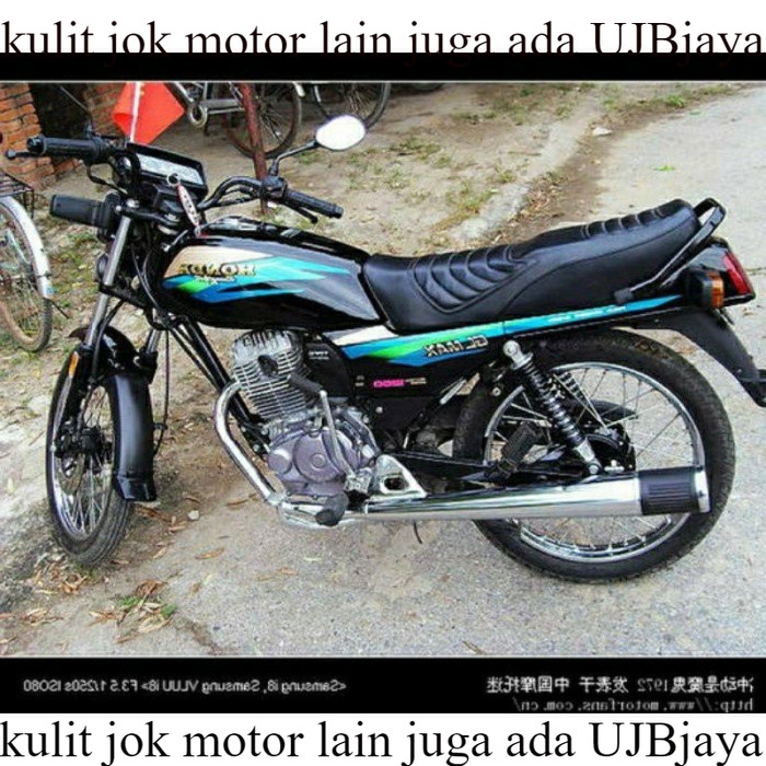 Kulit Jok Motor  Gl Max / Gl Pro Standar / Bahan Ori Sarung Jok Motor  Gl Max / Gl Pro A6