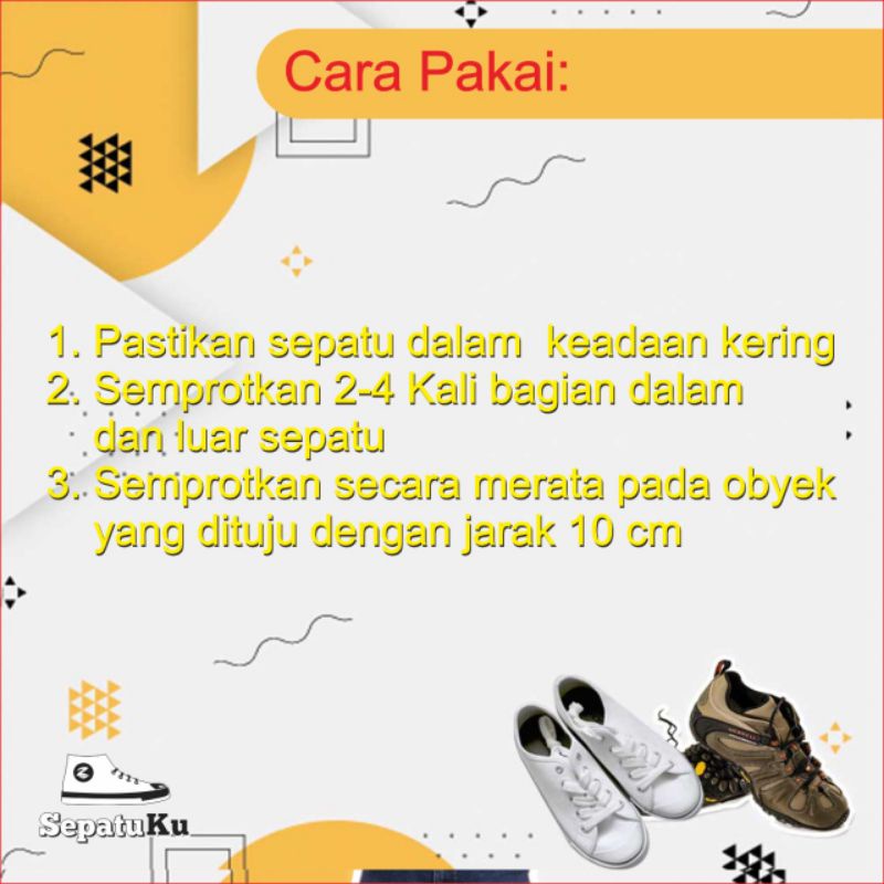 Zaharume Parfum Sepatu Helm Shoe Refresher Parfum Anti Bau Apek &amp; Bakteri Premium Pengharum Sepatu