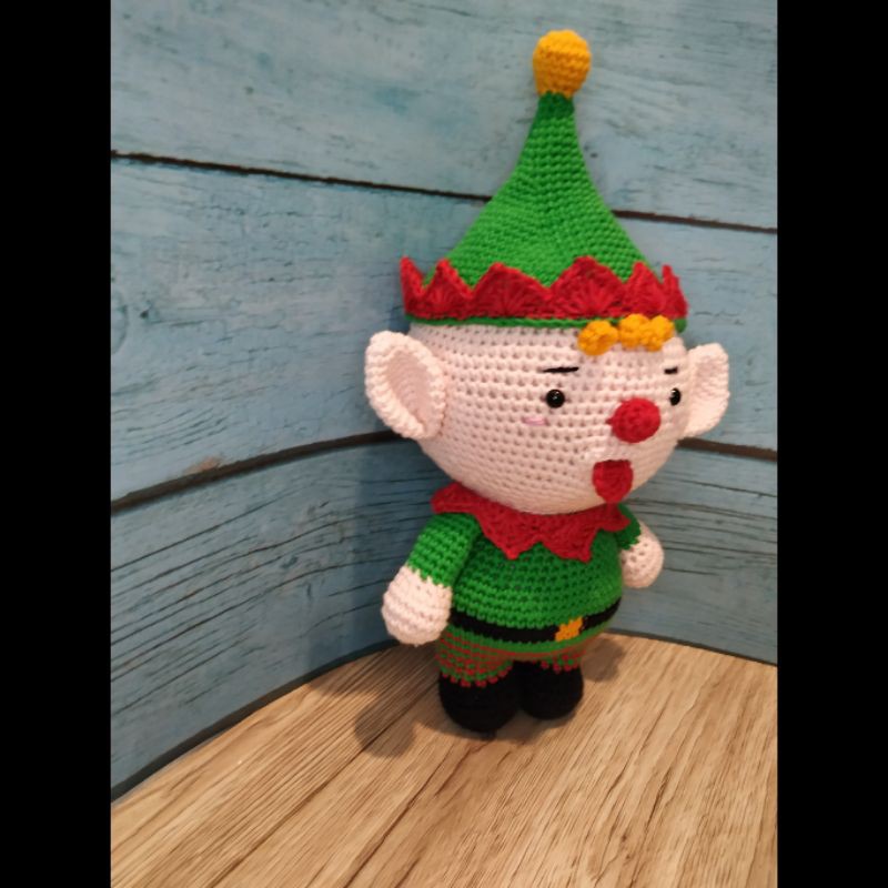 Amigurumi Boneka Handmade Rajutan Friendly Elf