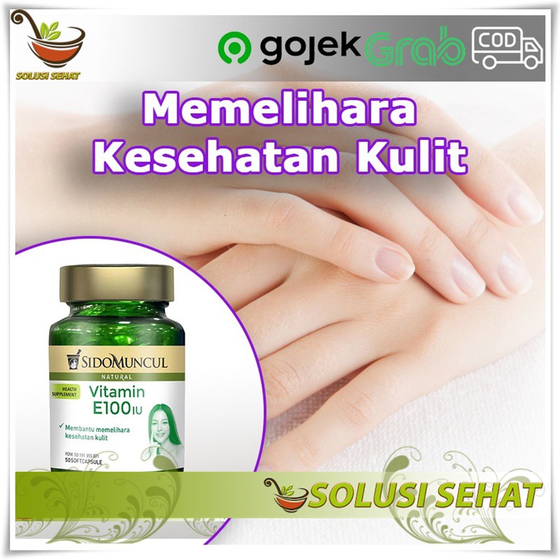 Vitamin E Sidomuncul Untuk Kesehatan Kulit Kecantikan Wajah
