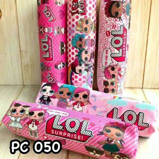 

Case Tempat Pensil resleting Murah LOL Mickey Tsum2 avengers Frozen Kitty Princess