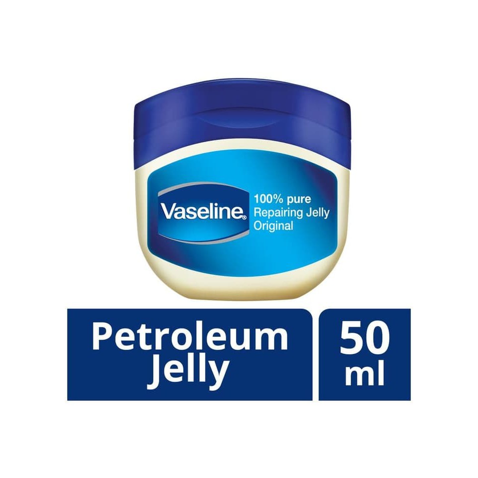 VASELINE Petroleum Repairing Jelly 50 ml - ORIGINAL 100% Vaseline Repairing Jelly 100% Pure Original