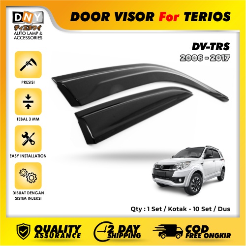 Talang Air / Door Visor DNY Terios– Injection High Quality