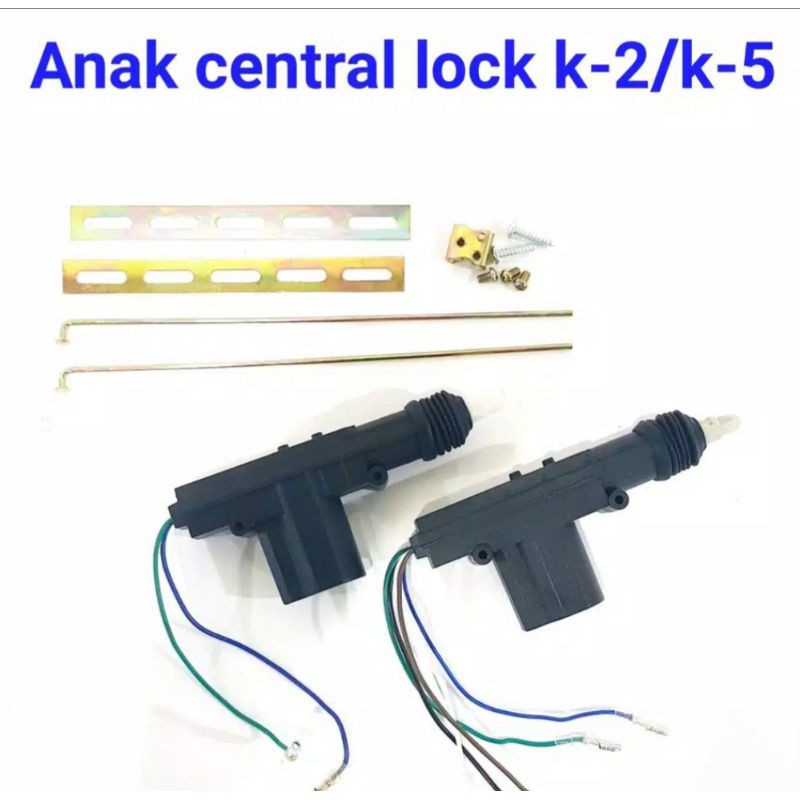 ANAK CENTRALLOCK 2KABEL 5KABEL ANAKAN CENTRALOCK KABEL 2 KABEL 5