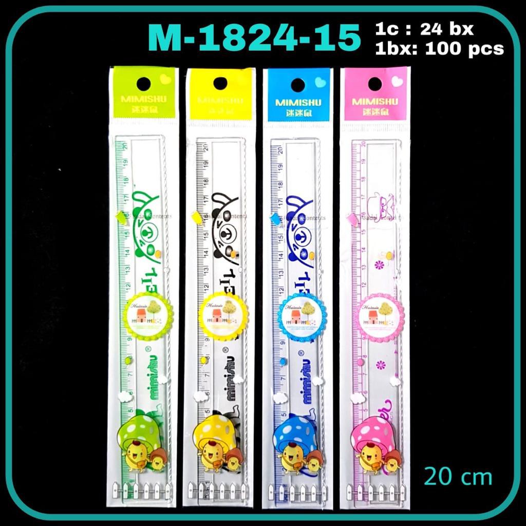 

Penggaris Mistar Anak 20 CM Fancy Motif Bear M 1824 - 15