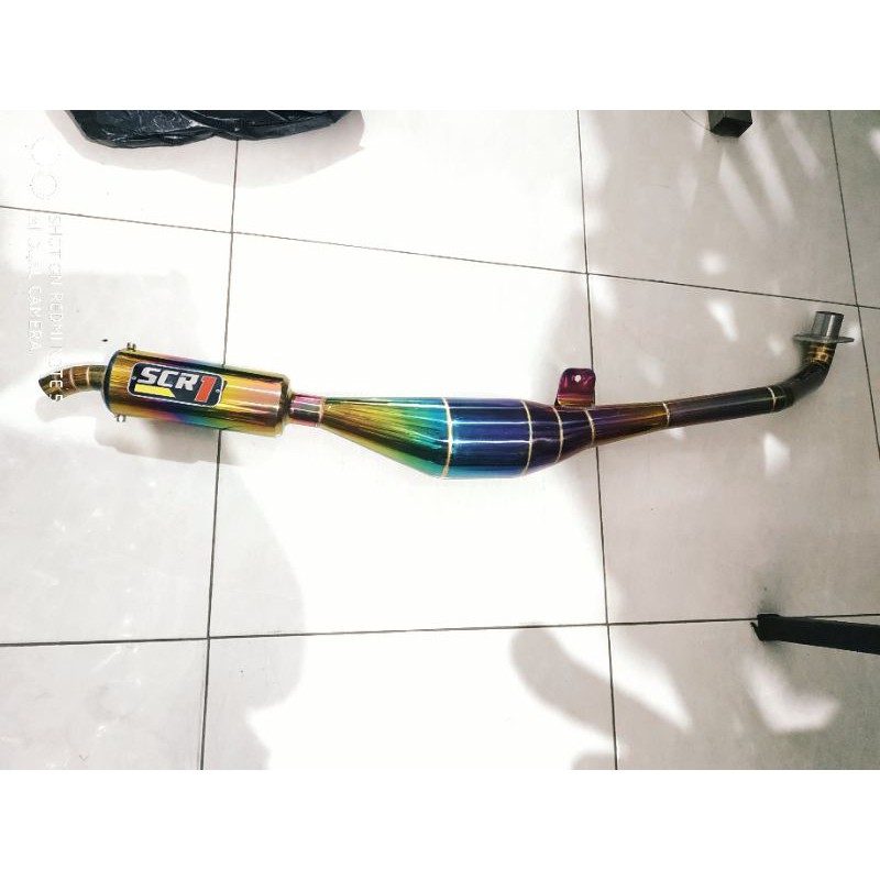 KNALPOT racing FIZ R - F1Z R - FORCE 1 - f1zr Rainbow