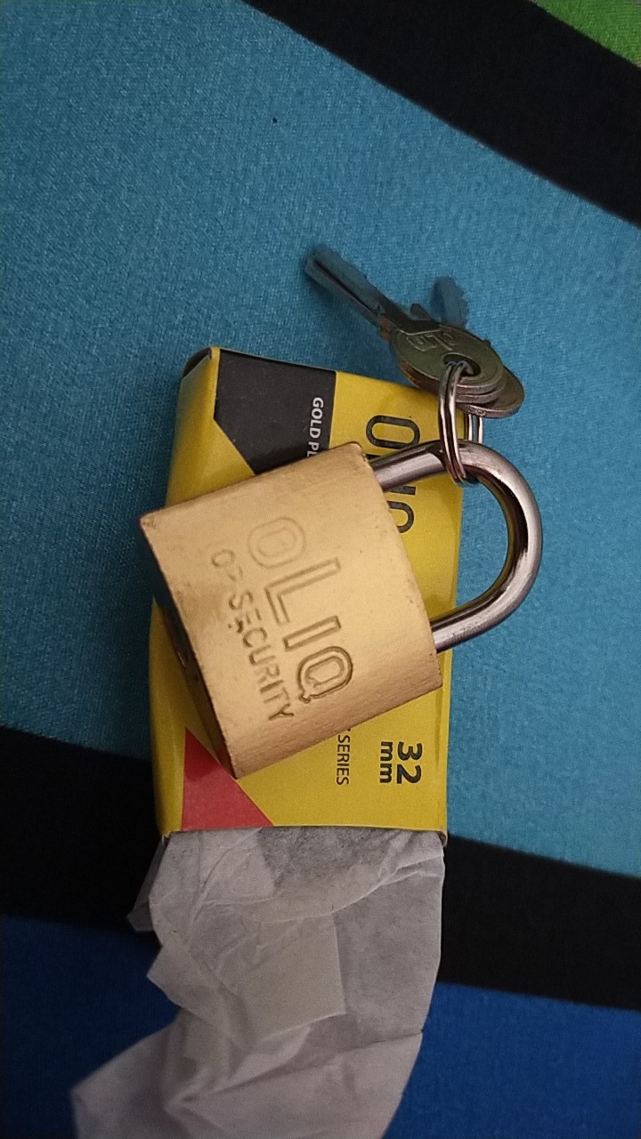 Gembok Kuning Ukuran 30 Mm Murah