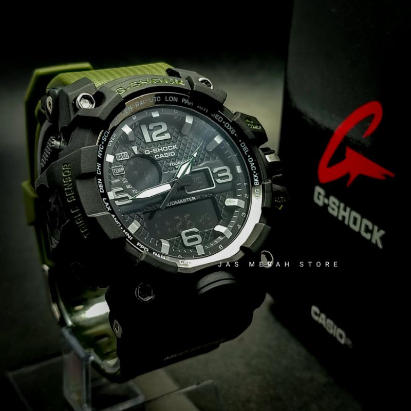 Casio G-shock Army GWG Include Double Strap &amp; Tas Buffback Original Jam Tangan Pria