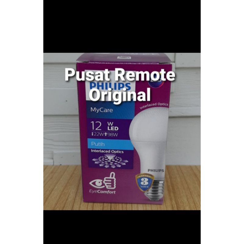 BOLHAM LAMPU LED PHILIPS 12 WATT MY CARE ORIGINAL ASLI