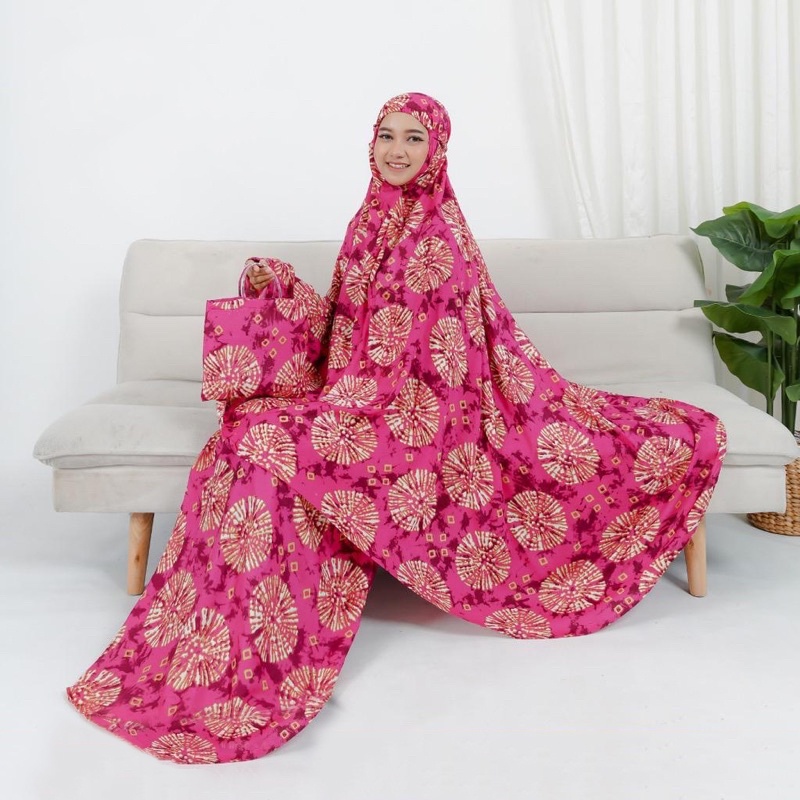 Mukena Dewasa Katun Rayon Standar