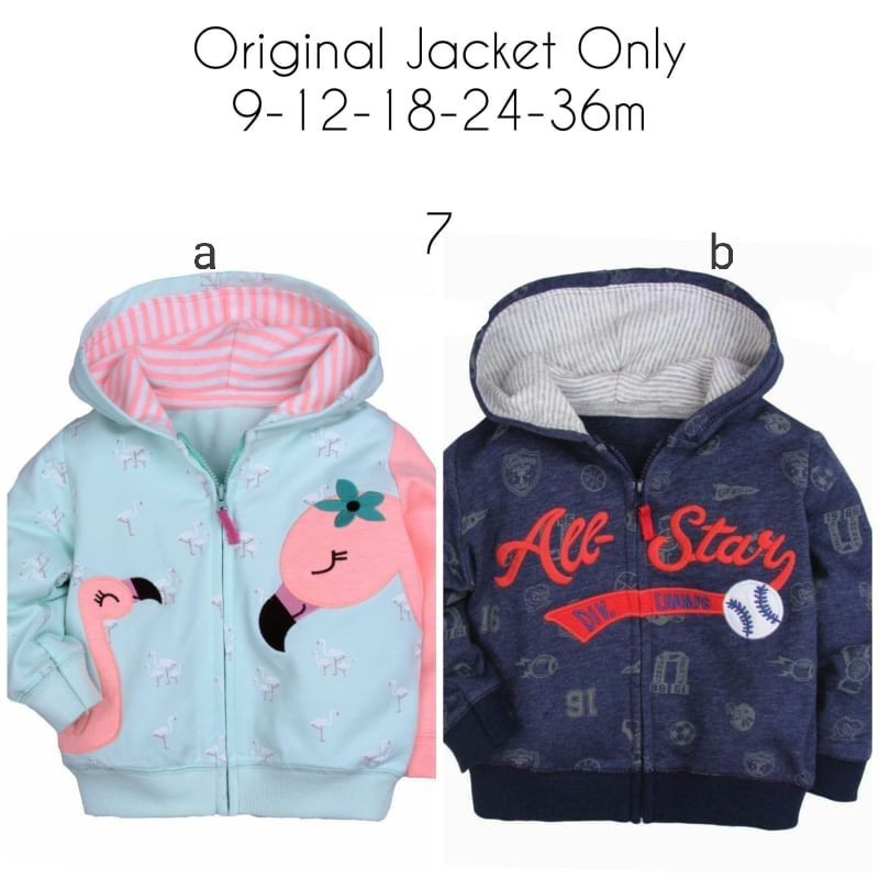 Jaket bayi lucu/ jaket bayi import, baby jacket