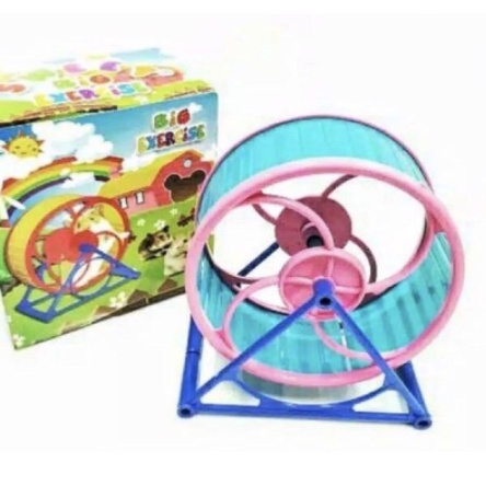 Jogging Wheel Hamster Gerbil Rat Sugar Glider Kincir Hamster Sweet X8 WARNA RANDOM