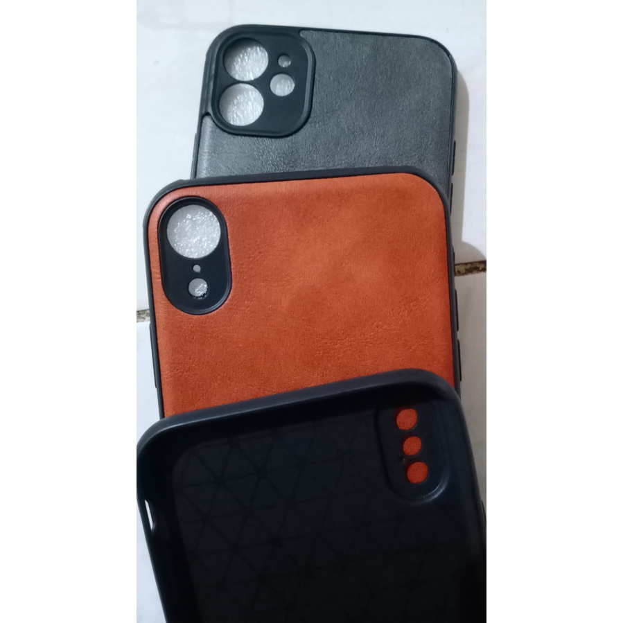 LEATHER CASE FOR  PHONE  KULIT  14/6 7 8 12 12mini 12Pro max 6plus 7plus 8plus X Xr 11 11PRO XSMAS KING