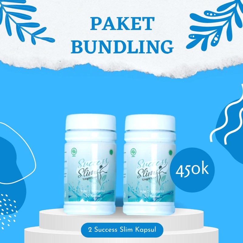 SUCCESS SLIM PAKET BUNDLING DAPAT 2 BOTOL