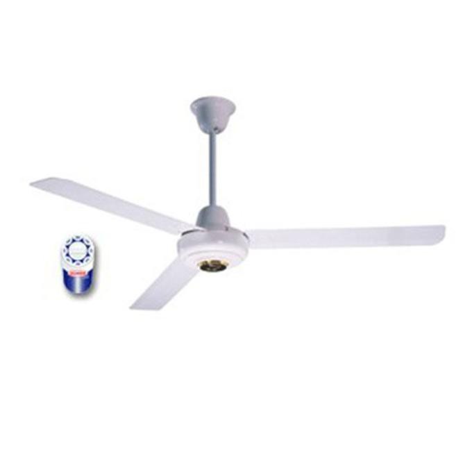 MASPION / UCHIDA CEILING FAN CF-240 HITAM &amp; PUTIH 48IN