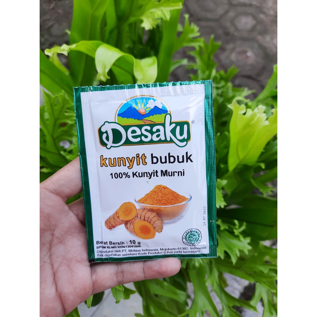 

SS210 Desaku Kunyit Bubuk 7.5g ecer