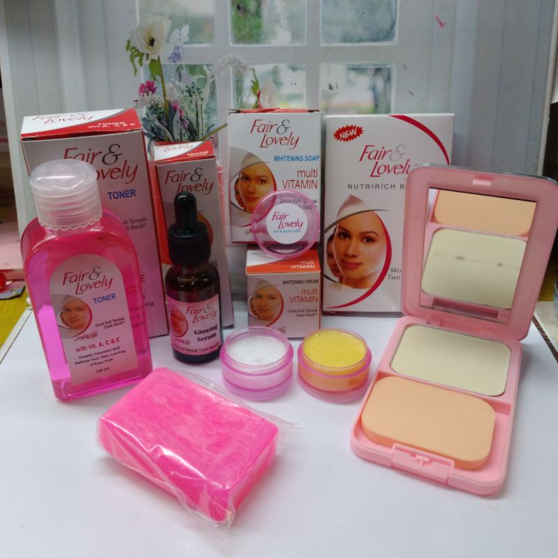 PAKET CREAM FAIR LOVELY PALING KOMPLIT 6IN1