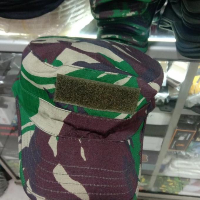 topi pet loreng jatah TNI AD HEMAT