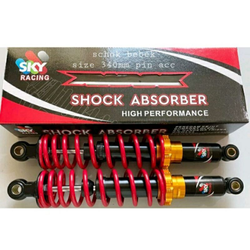 Shockbreaker Atau Shockbreker Variasi Belakang Motor Ukuran 340mm Bebek Series 811 harga 1set