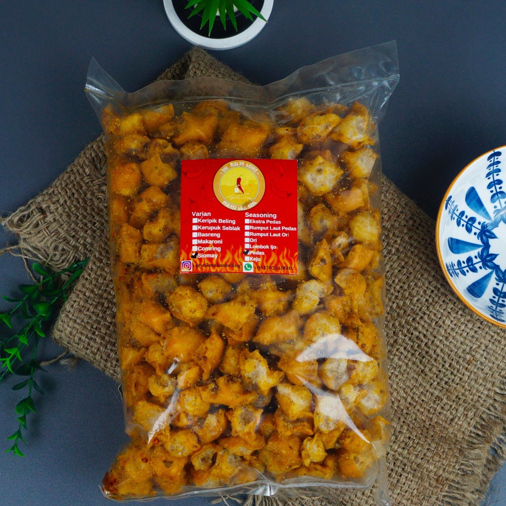 SIOMAY KERING PEDAS 1/2kg (500gram)