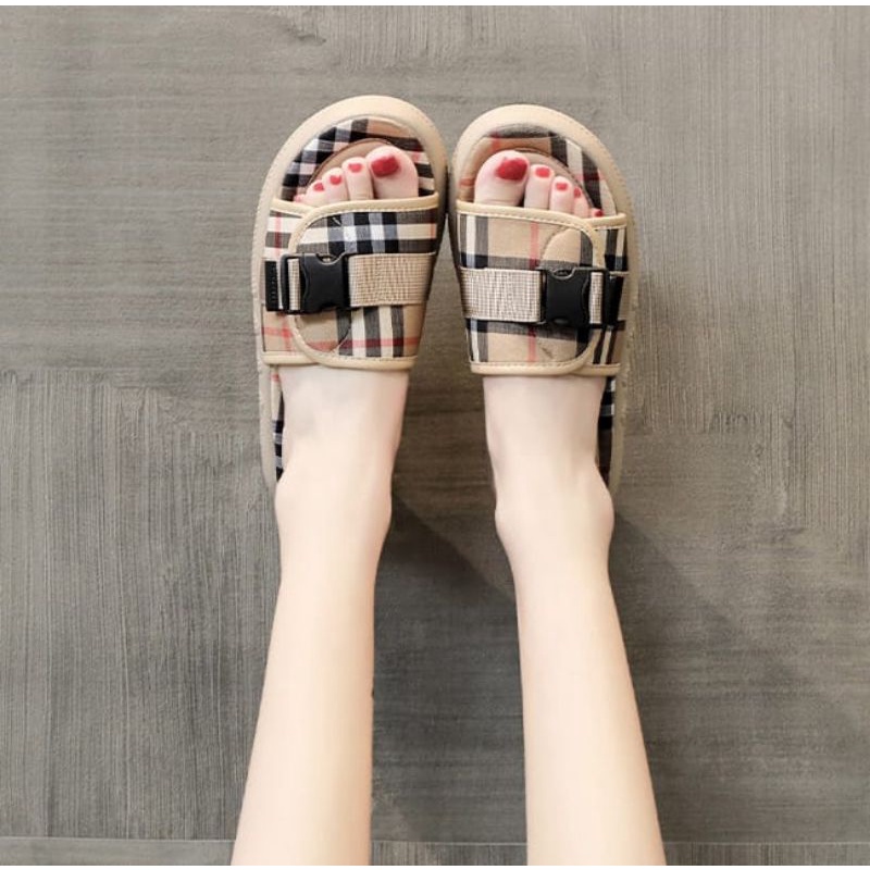 SLIPPER WEDGES FASHION BERRY KANOSUE SERIES KS2074 IQ #Realstock