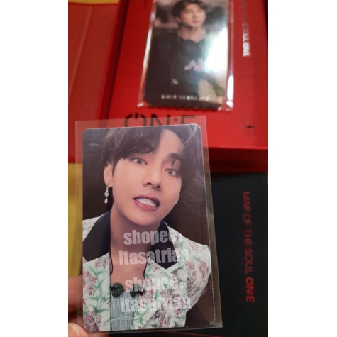 PHOTOCARD TAEHYUNG DVD MOTS ONE MAP OF THE SOUL ON:E