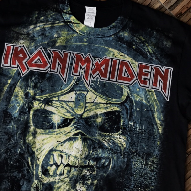 Tshirt Band Original IRON MAIDEN ‘Aces High’ AOP