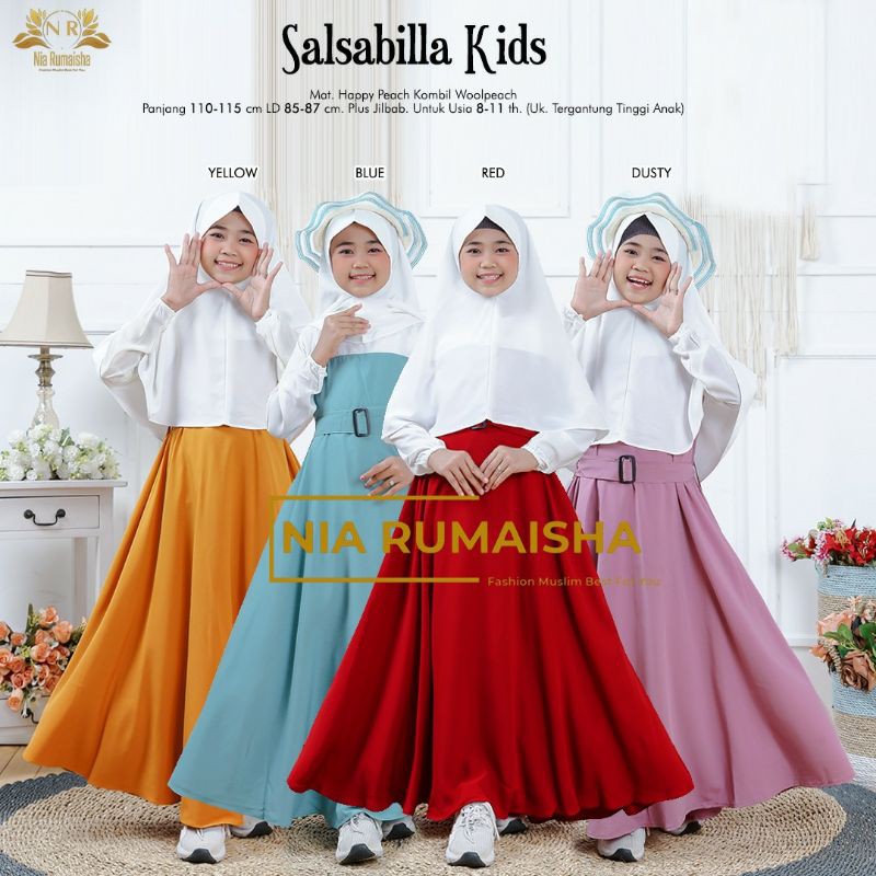 Gamis Anak Salsabilla Kids ORINAURA