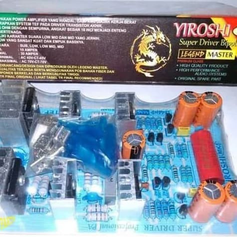 Segera Miliki Kit Power Amplifier Yiroshi Mk-5 200 - 2000 Watt Mono Trendi