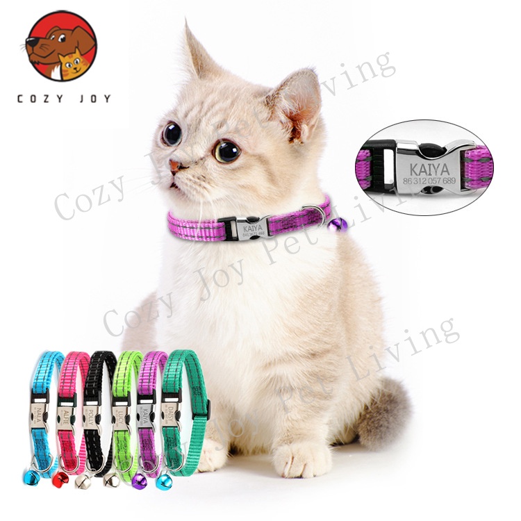 Kalung Anjing / Kucing Peliharaan Adjustable Anti Hilang