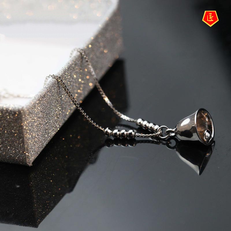 [Ready Stock]Fashion Silver Bell Bracelet