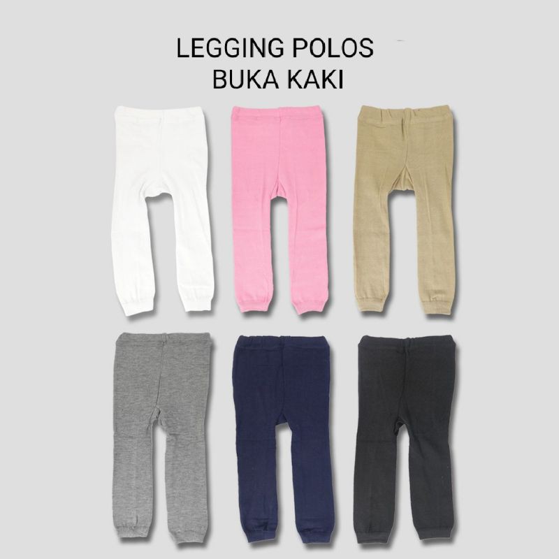 Legging POLOS BUKA KAKI (Import) catton rict