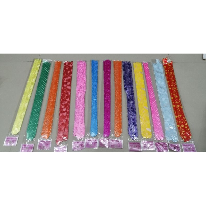 

Pita Serut Sedang/Pull Flower Ribbon/Pita Kado Serut isi 10pcs