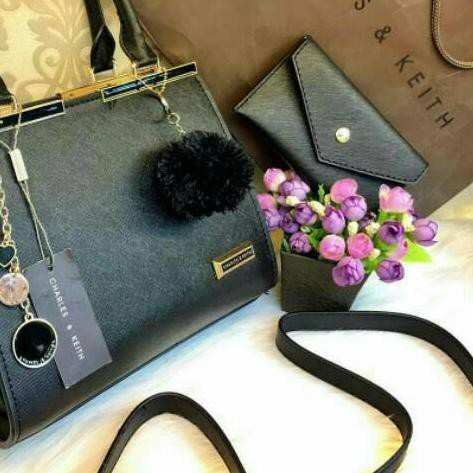 ✲ Tas Import Tas Wanita Charles & keith ck jours ➭