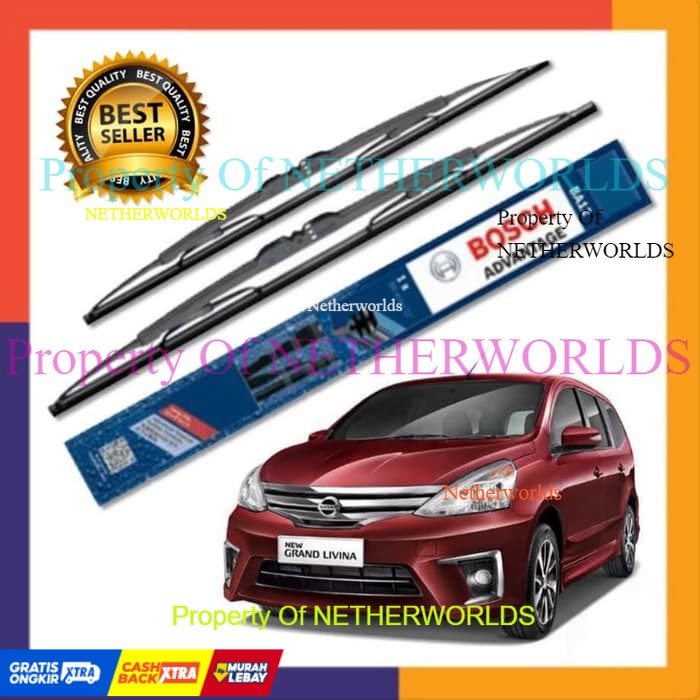 Wiper Depan Nissan Grand Livina