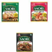 

Saori saus Tiram / teriyaki / lada hitam sachet 26ml
