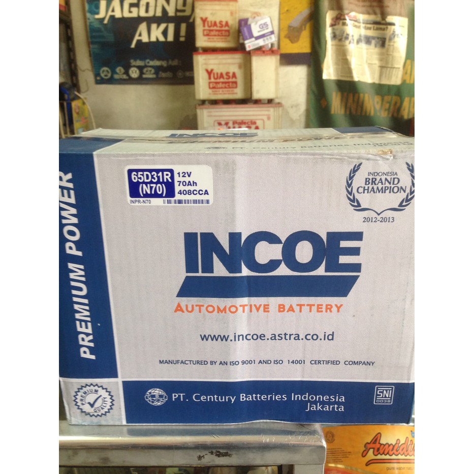 Accu / Aki Incoe Premium N70