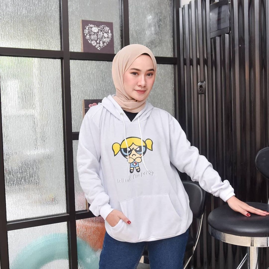 Nara Grosir - Tell Me Pretty Hodie Sweater l Sweater Pria dan Wanita