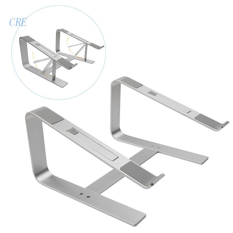 Cre Stand Holder Laptop / Notebook / Mac / MacBook Pro / Air / Apple Portable Ergonomis Bahan Aluminum