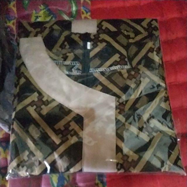 Atasan Batik Wanita Dolby Dolbi Dobby Doby Tenun Sutra Halus Best Seragam