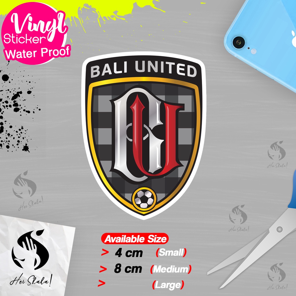 

Stiker Bali United Liga Indonesia Sticker Sepak Bola Emblem Logo Anti Air Bahan Vinyl