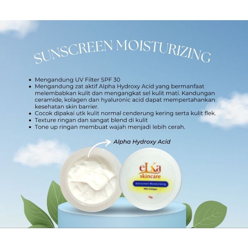 ELKA SKINCARE / SUNSCREEN / CREAM SIANG / CREAM SIANG ELKA SKINCARE / SUNSCREEN ELKA SKINCARE / SUNS