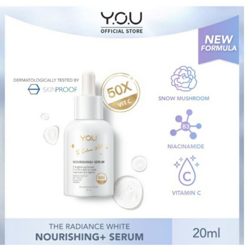 YOU The RadianceWhite Nourishing plus YOU The Radia Serum