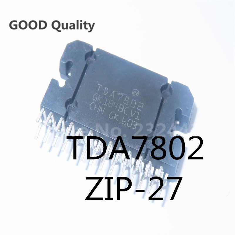 1pc chip power amplifier Audio TDA7802 ZIP27 Satu Baris