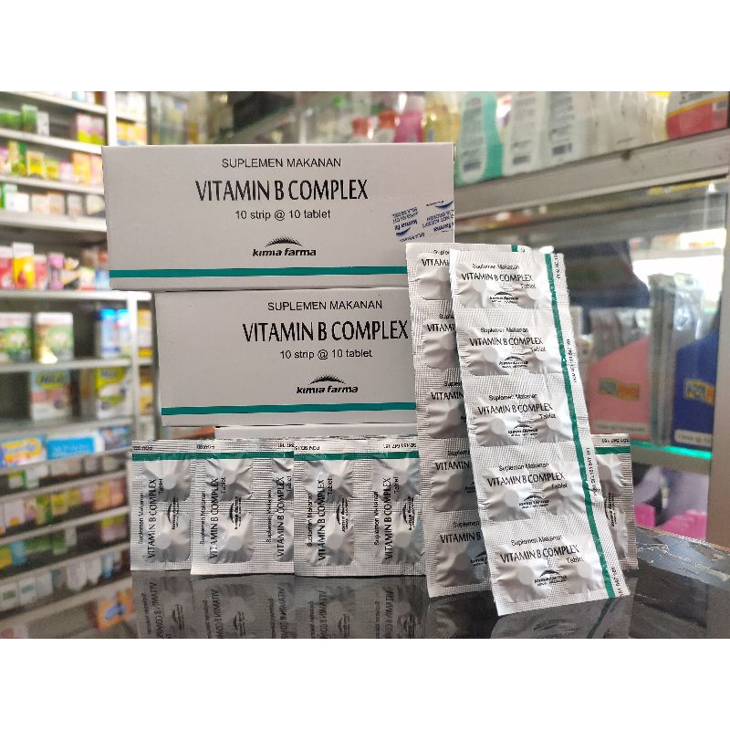 VITAMIN B COMPLEX KF @1strip @10Tablet Vit B komplek