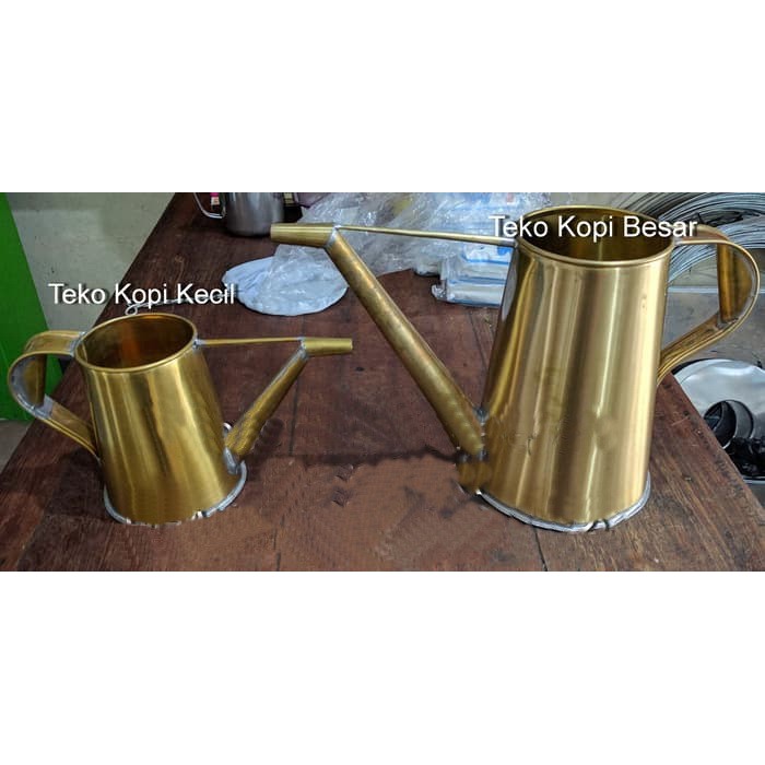 1 PCS Teko Kopi Kuningan / Kopitiam / warkop Pontianak uk. Besar + Filter
