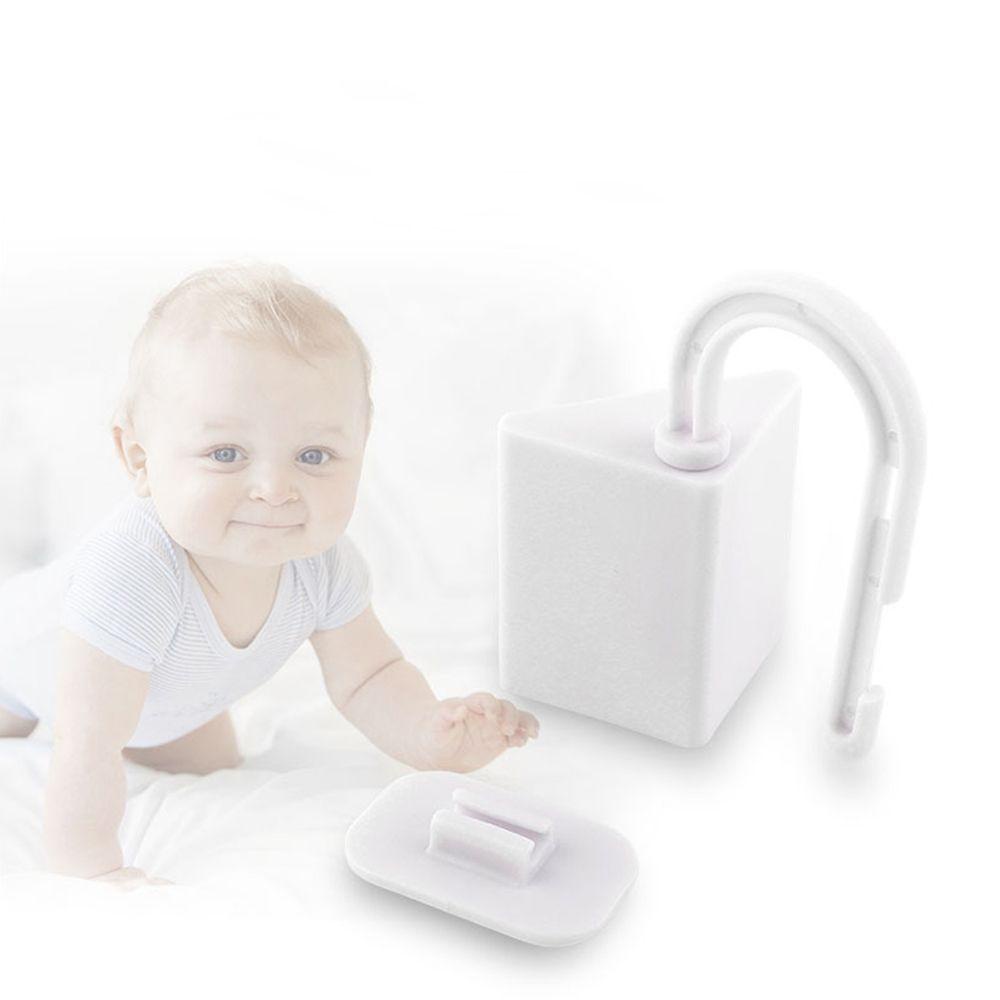 Needway Baby Safety Lock Creative 2pcs /Set Gembok Pintu Anti Jepit Tangan Slot Kunci Tali Anak Peralatan Perlindungan Anak