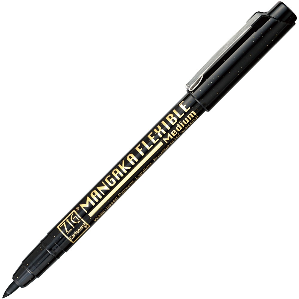 

ZIG MANGAKA FLEXIBLE Medium Black (CNMM-010)